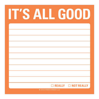 It's All Good Sticky Note