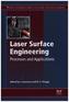 Laser Surface Engineering