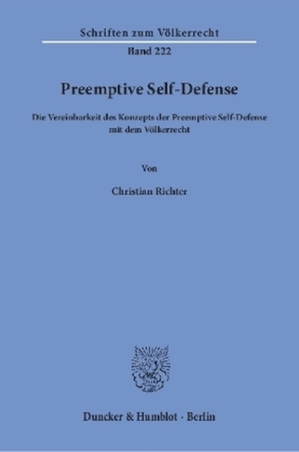 Preemptive Self-Defense.