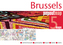 Brussels Popout Map, 2 maps