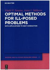 Optimal Methods for Ill-Posed Problems