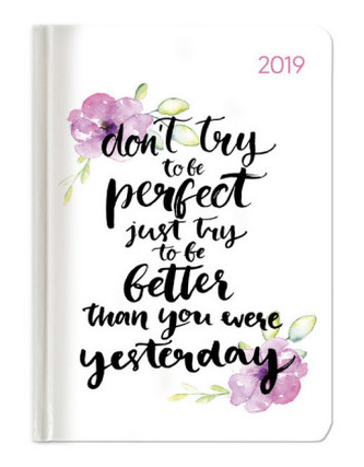 Mini-Buchkalender Style Better Today 2019