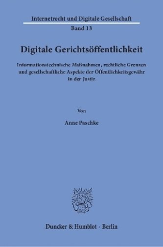 Digitale Gerichtsöffentlichkeit.