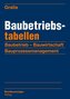 Baubetriebstabellen