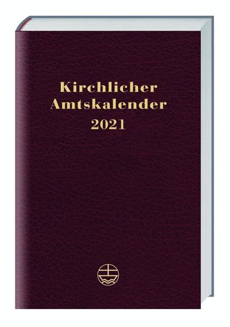 Kirchlicher Amtskalender 2021 - rot