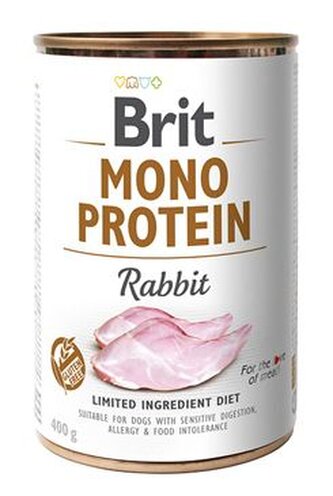 Konz.Brit Mono Protein Rabbit 400g