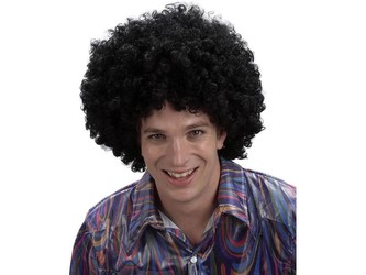 Paruka afro - černá